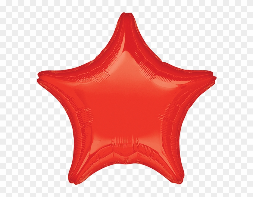 Red Star Balloon 18in - Brother Bear Birthday Party Clipart