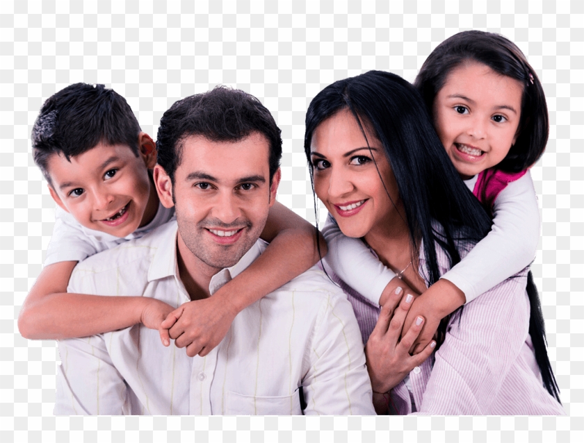 Porque Su Salud No Tiene Precio - Hispanic Family White Background Clipart #1909845