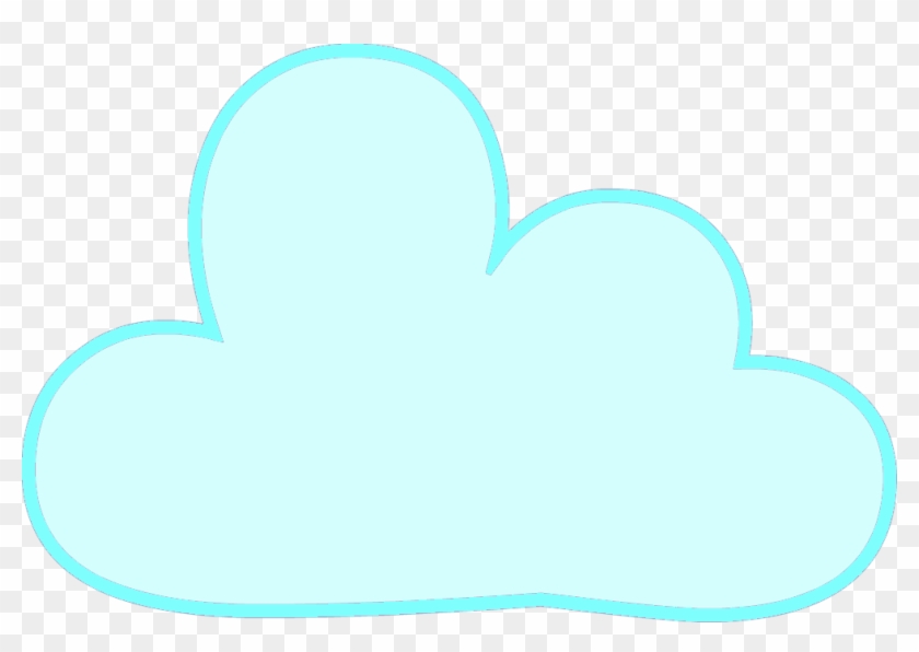 Snowing Clipart Cloudy With - Heart - Png Download #1909874