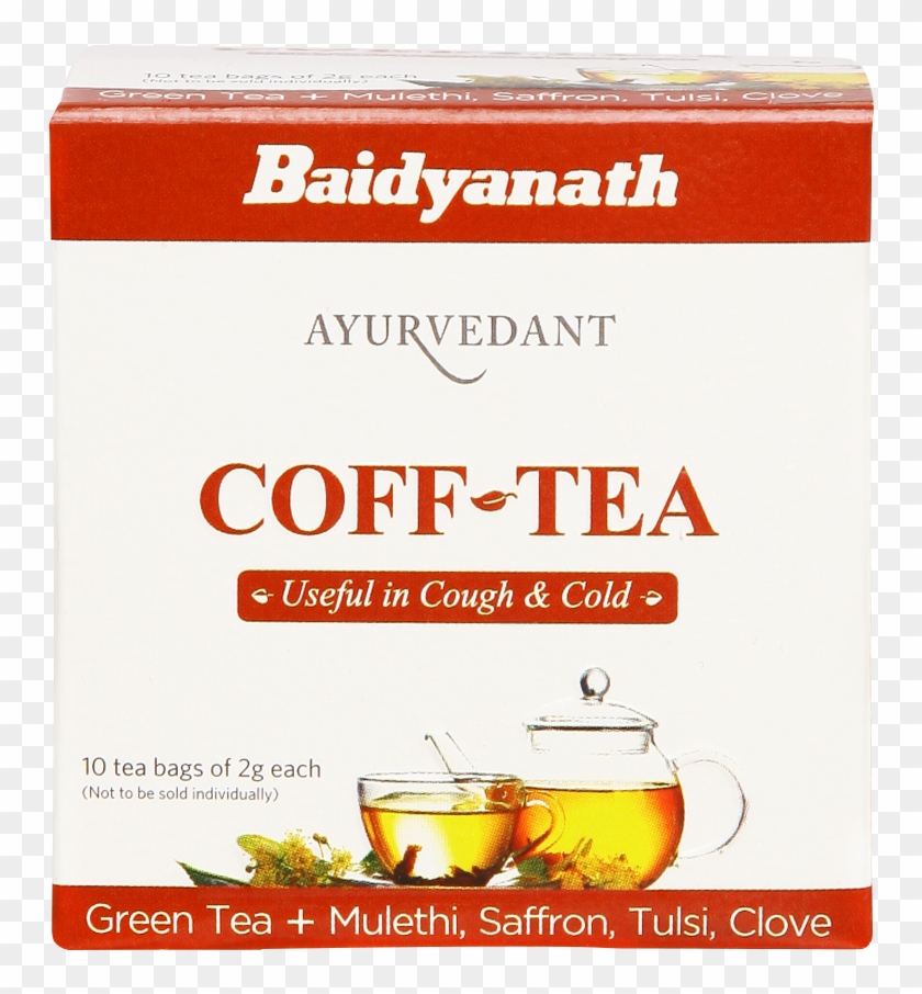 Coff Tea - Baidyanath Herbal Trim Tea Clipart #1909981