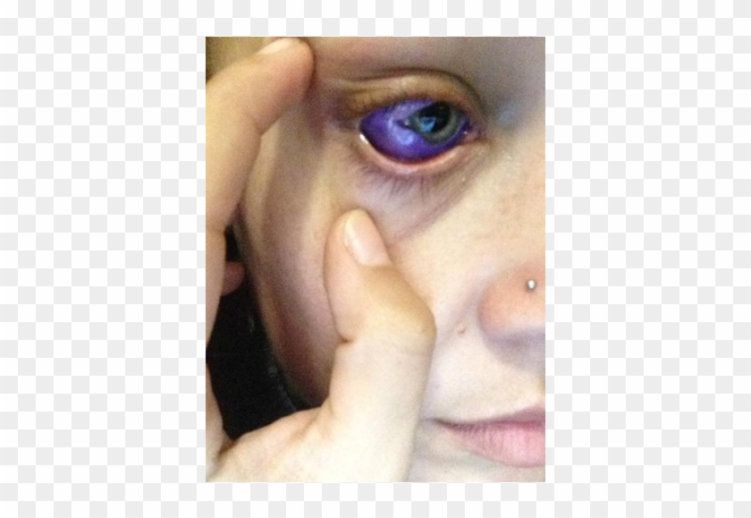 1397 - - Mata Warna Ungu Clipart #1910042