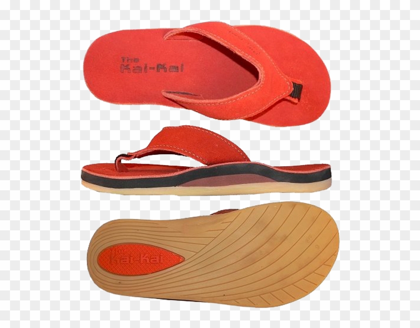 Kai-kai Sandals - Red - Flip-flops Clipart