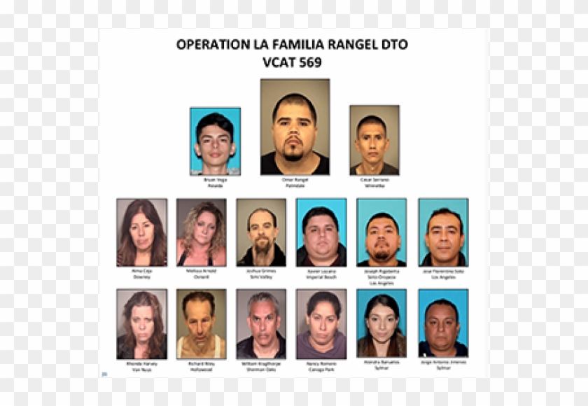 15 Arrested In $10,000,000 “operation La Familia” Drug - Sinaloa Cartel Ventura County Clipart #1910255