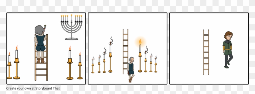 Apaga La Luz - Hanukkah Clipart #1910370