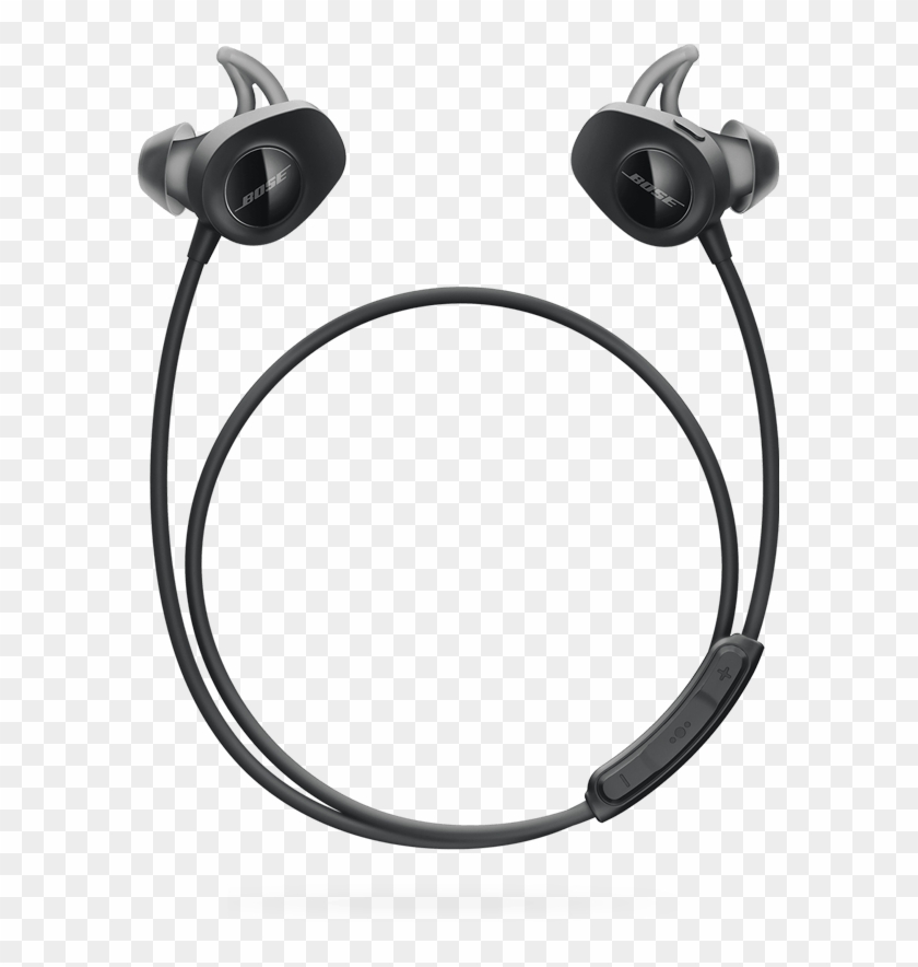 4 - - Bose Soundsport Wireless Headphones Black Clipart