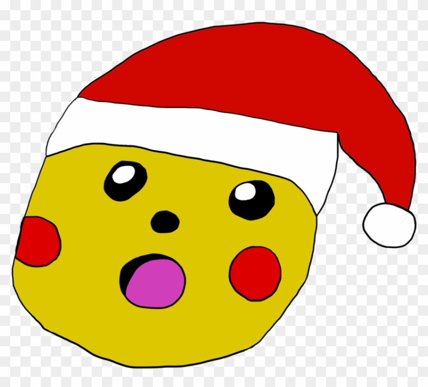 Hope On Twitter - Pikachu Meme Con Gorro De Navidad Clipart