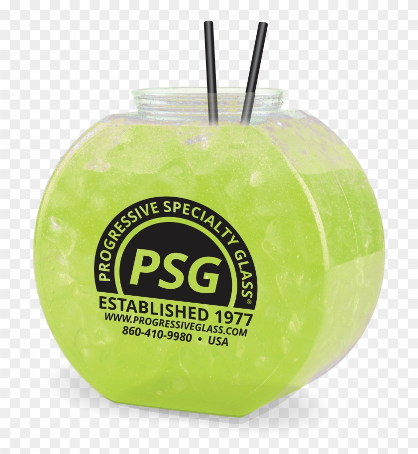 64oz Plastic Fishbowl - Non-alcoholic Beverage Clipart