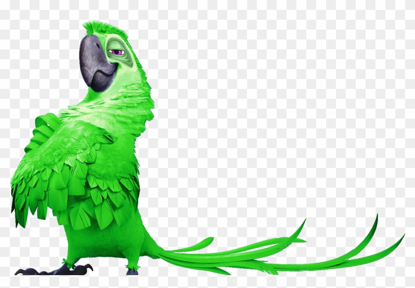 Luz Verde Png , Png Download - Old Bird In Rio Clipart #1911258