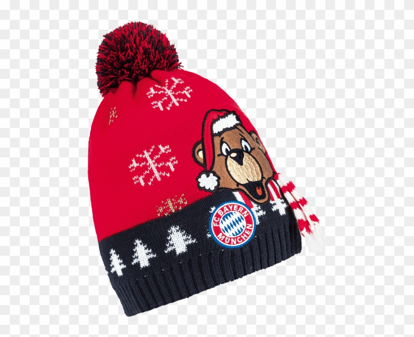 Gorro Con Borlas De Navidad - Beanie Clipart #1911378