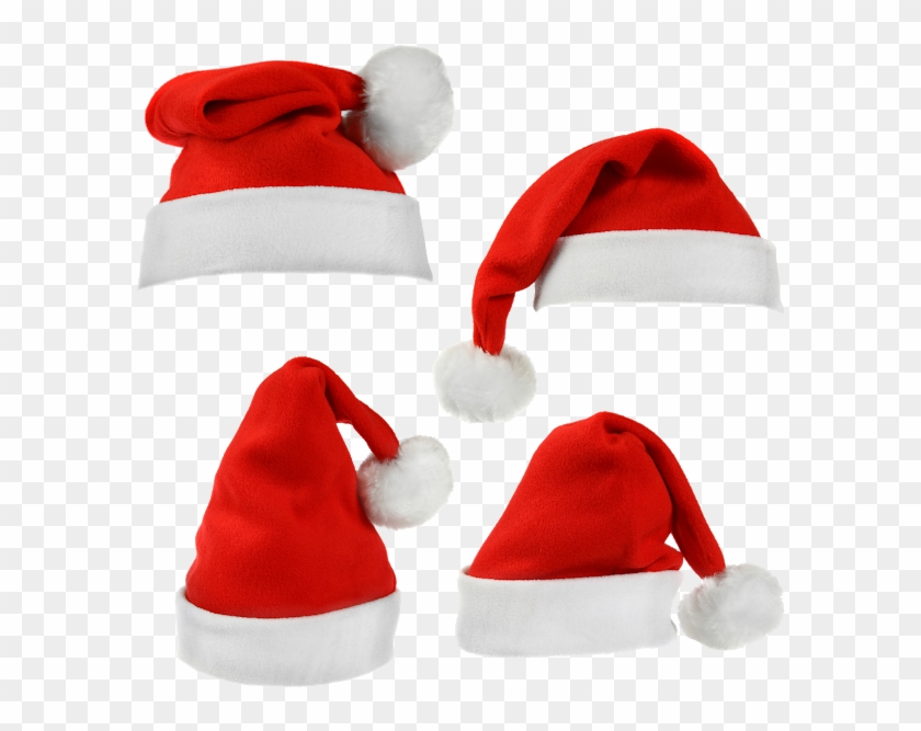 Cosas En Gorros Para Santa - Gorros De Papa Noel Png Clipart #1911451