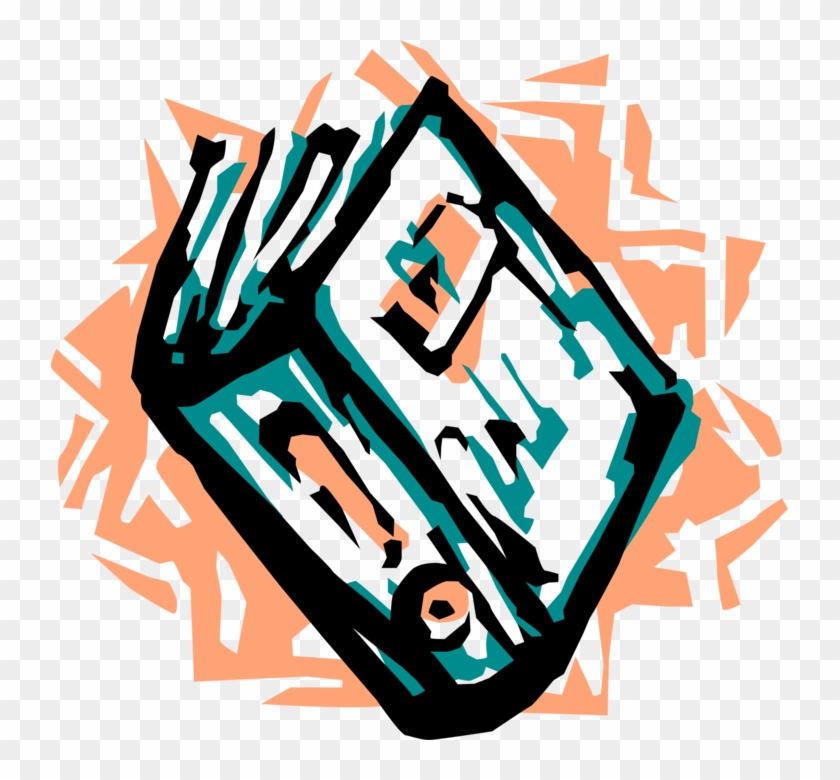 Vector Illustration Of Books As Printed Works Of Literature Clipart