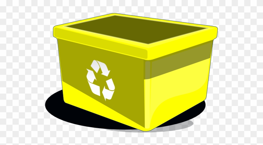 Yellow Recycle Bin Png Clipart
