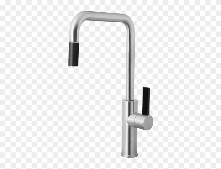 Black Chrome Kitchen Mixer Tap Australia Clipart