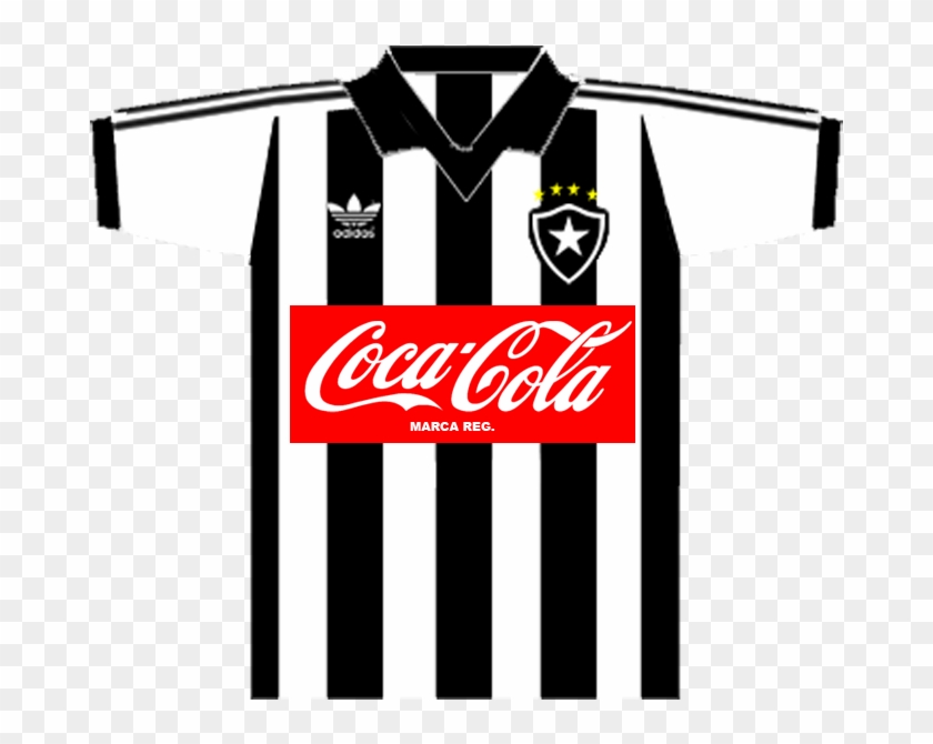 1987 Listrada Coca Cola Vermelho - Coca Cola Clipart