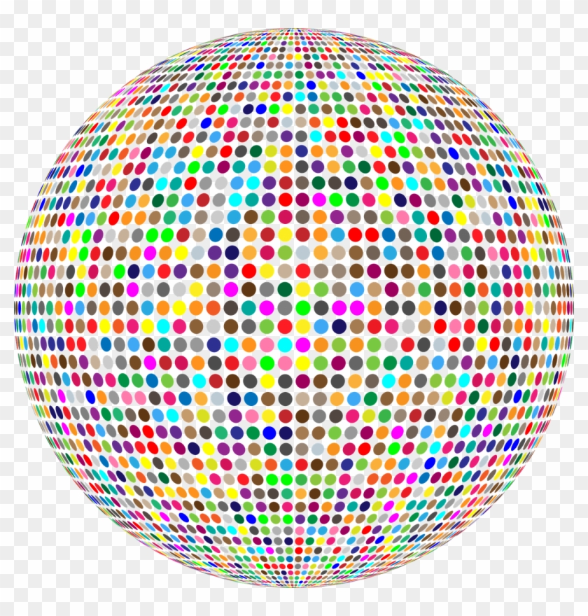 Circles Colorful Confetti - 3d Circles Clipart #1911860