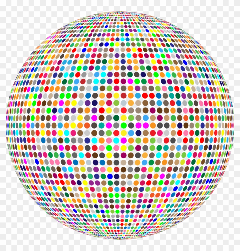 Circles Colorful Confetti - 3d Circles Clipart