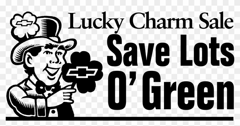 Chevrolet Lucky Charm Sale Logo Png Transparent Clipart #1912141