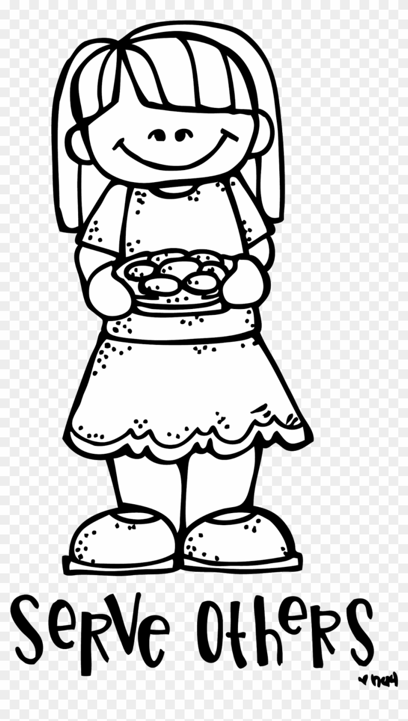 Coloring Pages Lds Sunbeams - Can Serve Others Coloring Page Clipart #1912519