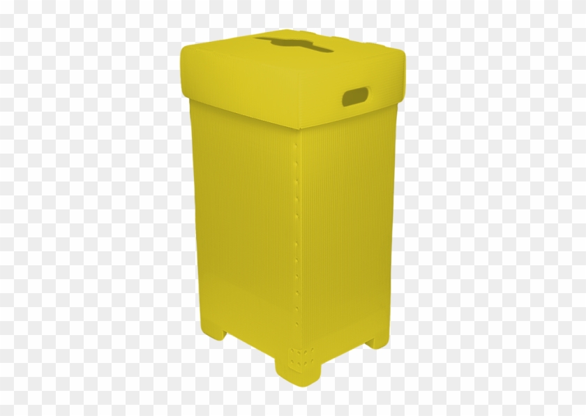 Plastic Recycling Bin With Lid Clipart #1912574