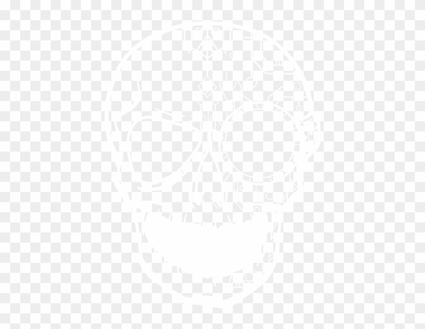 White Skull Png Clipart