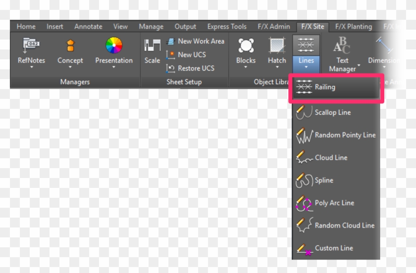 Railing Tool Overview Clipart