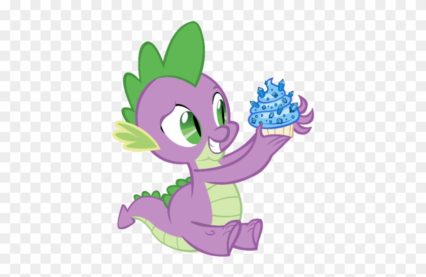 Spike S Birthday Cupcake By Star Burn-d4mabo1 Clipart #1912980