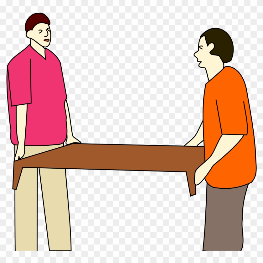 This Free Icons Png Design Of People Are Moving A Table Clipart #1913070