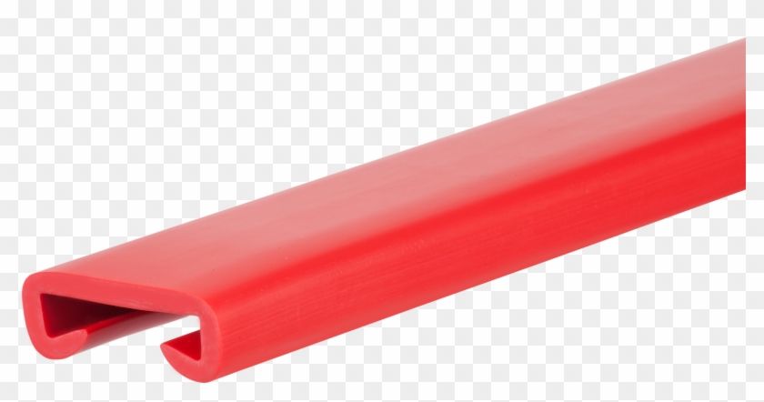 Pvc Handrail Premium, Railing 40x8mm Red Clipart