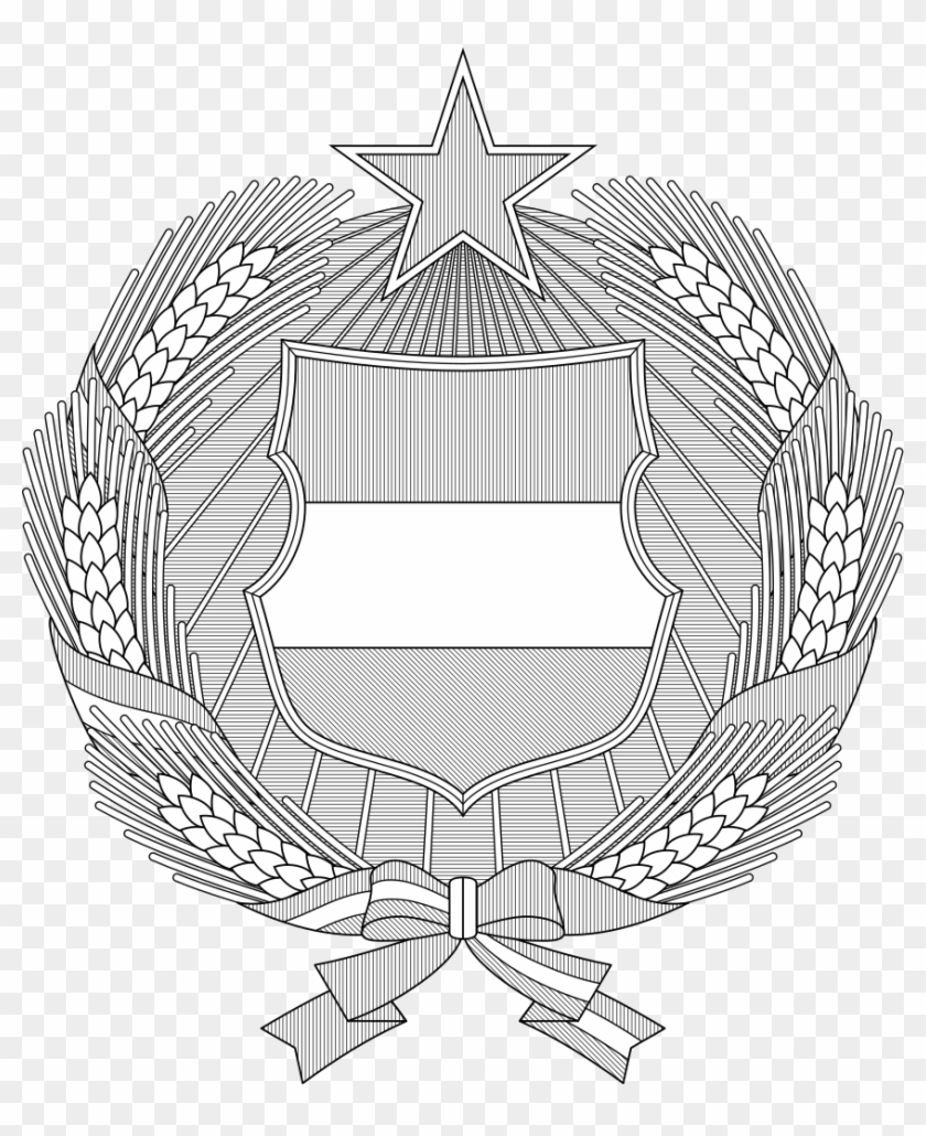 Coat Of Arms Of Hungary Clipart #1913429