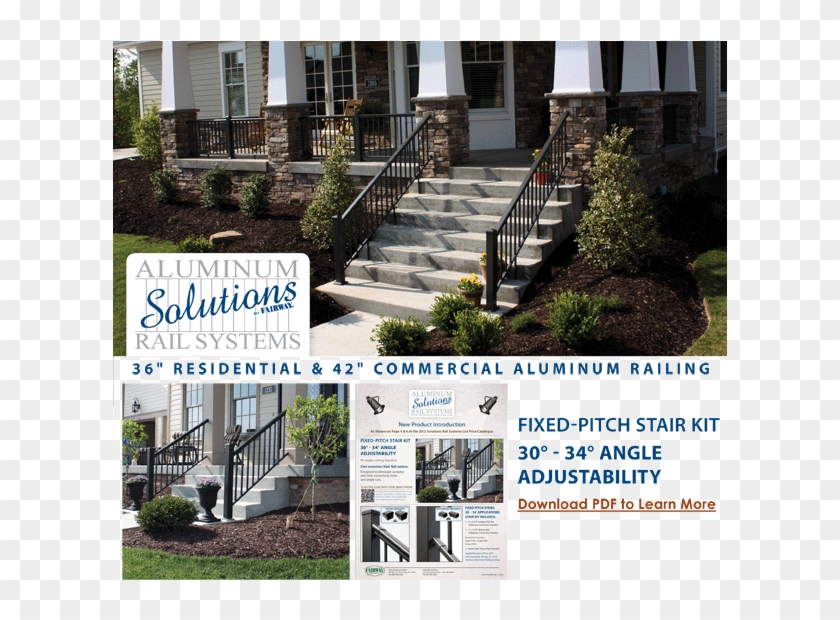 Solutions® Aluminum Railing Systems' Unique Sculpted Clipart