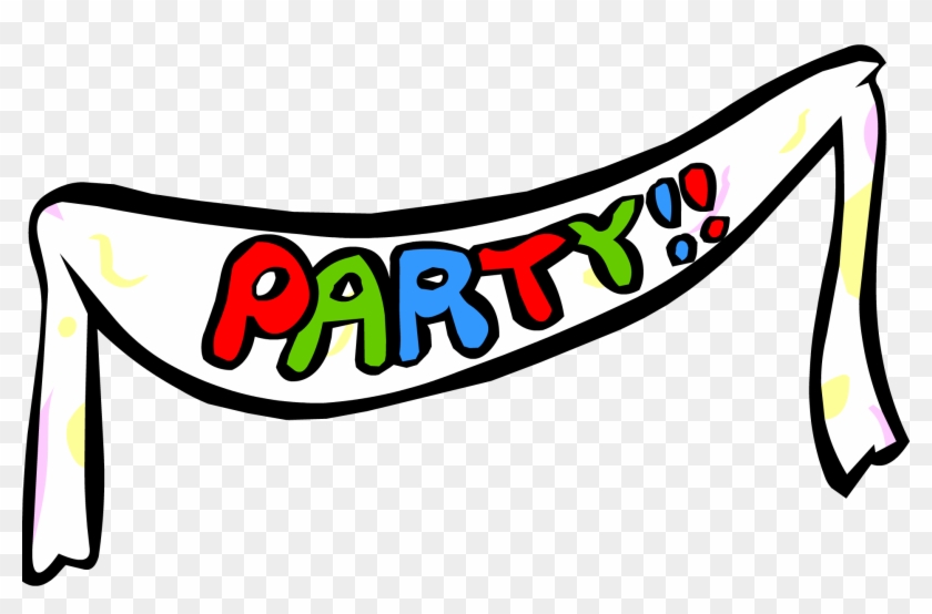 Party Banner Png Clipart (1913683) PikPng