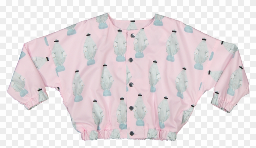 Caroline Bosmans Cooler Than Jesus Jacket Holy Mary - Sweatshirt Clipart