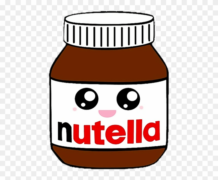 Comida Png Tumblr - Nutella Kawaii Clipart