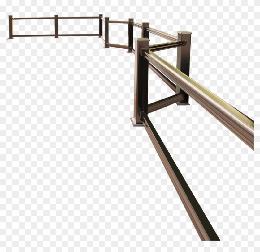 Railing System Elements Are Shown Only As Complementary - Handrail Clipart #1913950