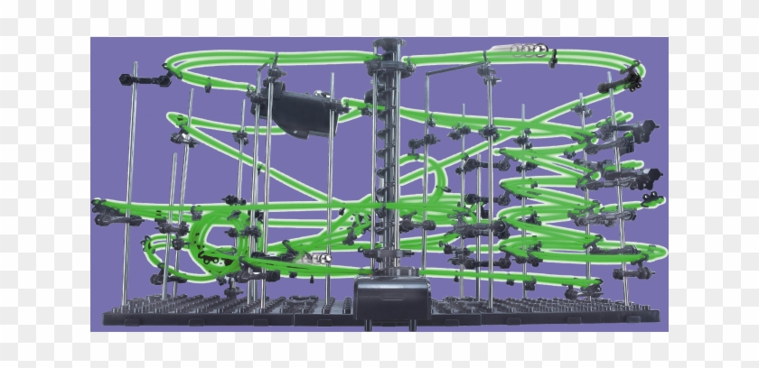 Space Rail Level - Roller Coaster Clipart #1914017