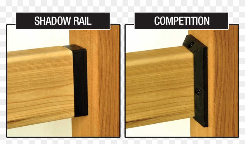 It's The First Completely Hidden Fastener Wood Deck - Post Railing Connector Clipart #1914150