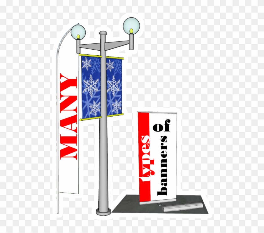 Types Of Banners - Graphic Design Clipart #1914275