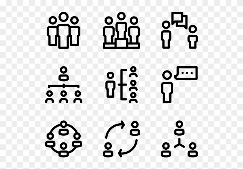 Teamwork - Lab Icons Clipart