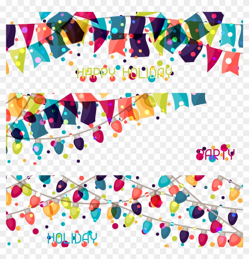 3882 X 3786 15 - Holiday Banner Vector Clipart