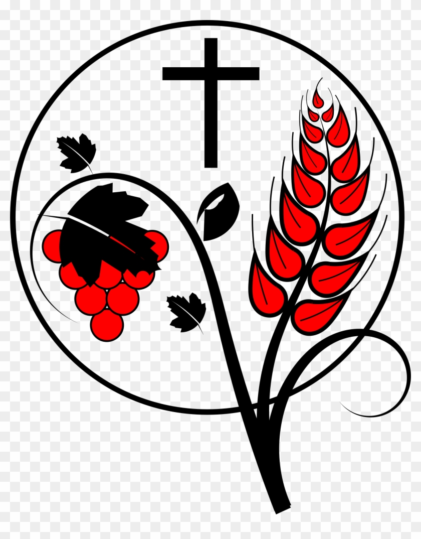 Free Christian Communion Clip Art - Clip Art Holy Communion - Png Download