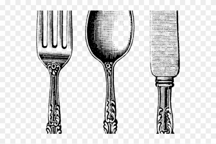 Silverware Png Transparent Images - Fork Clipart