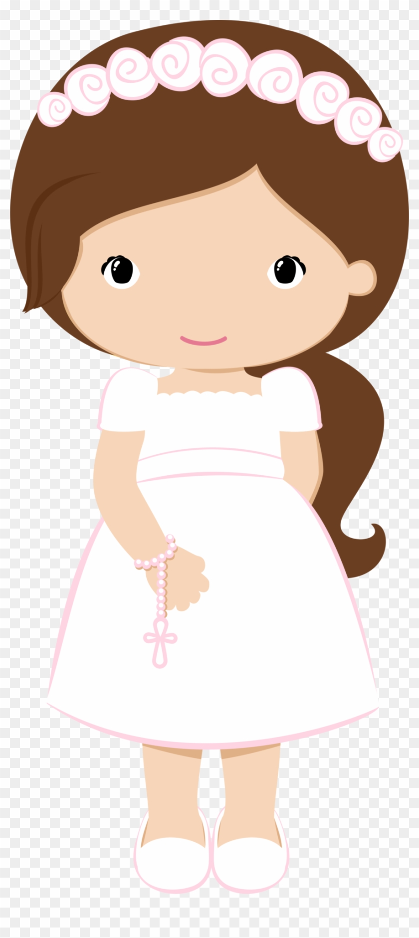 Ver Todas Las Imágenes De La Carpeta Png - First Communion Girl Clipart Transparent Png