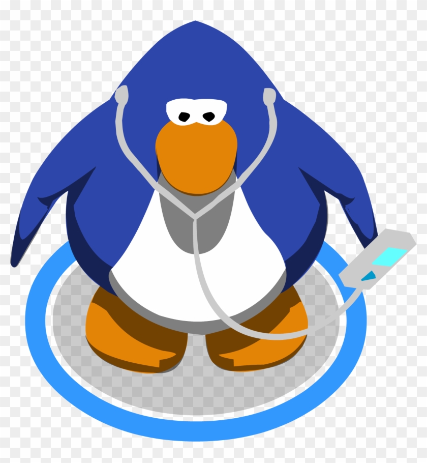 Club Penguin Sombrero Png , Png Download - Club Penguin Blue Penguin Clipart