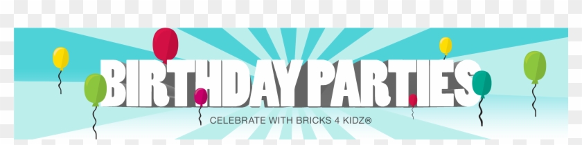 Bricks 4 Kidz Birthday Party - Graphic Design Clipart #1914582