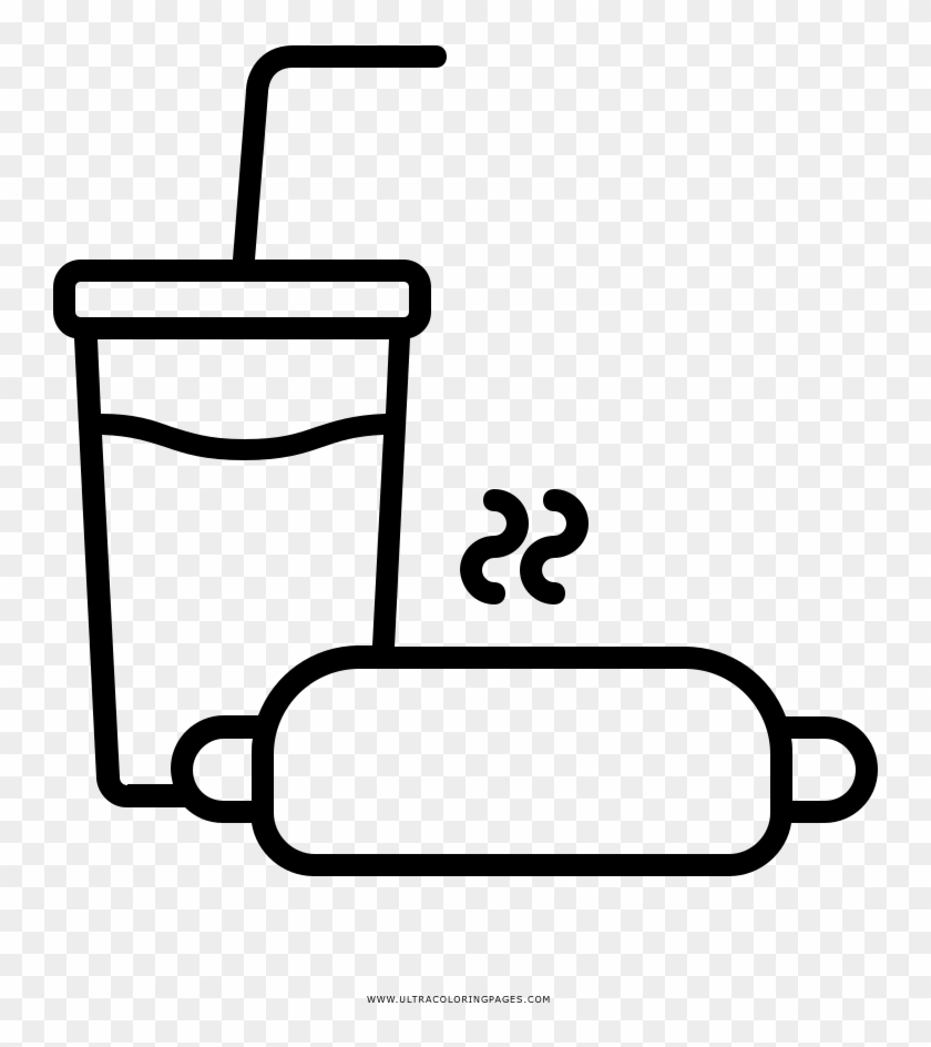 Comida Del Juego Página Para Colorear Clipart