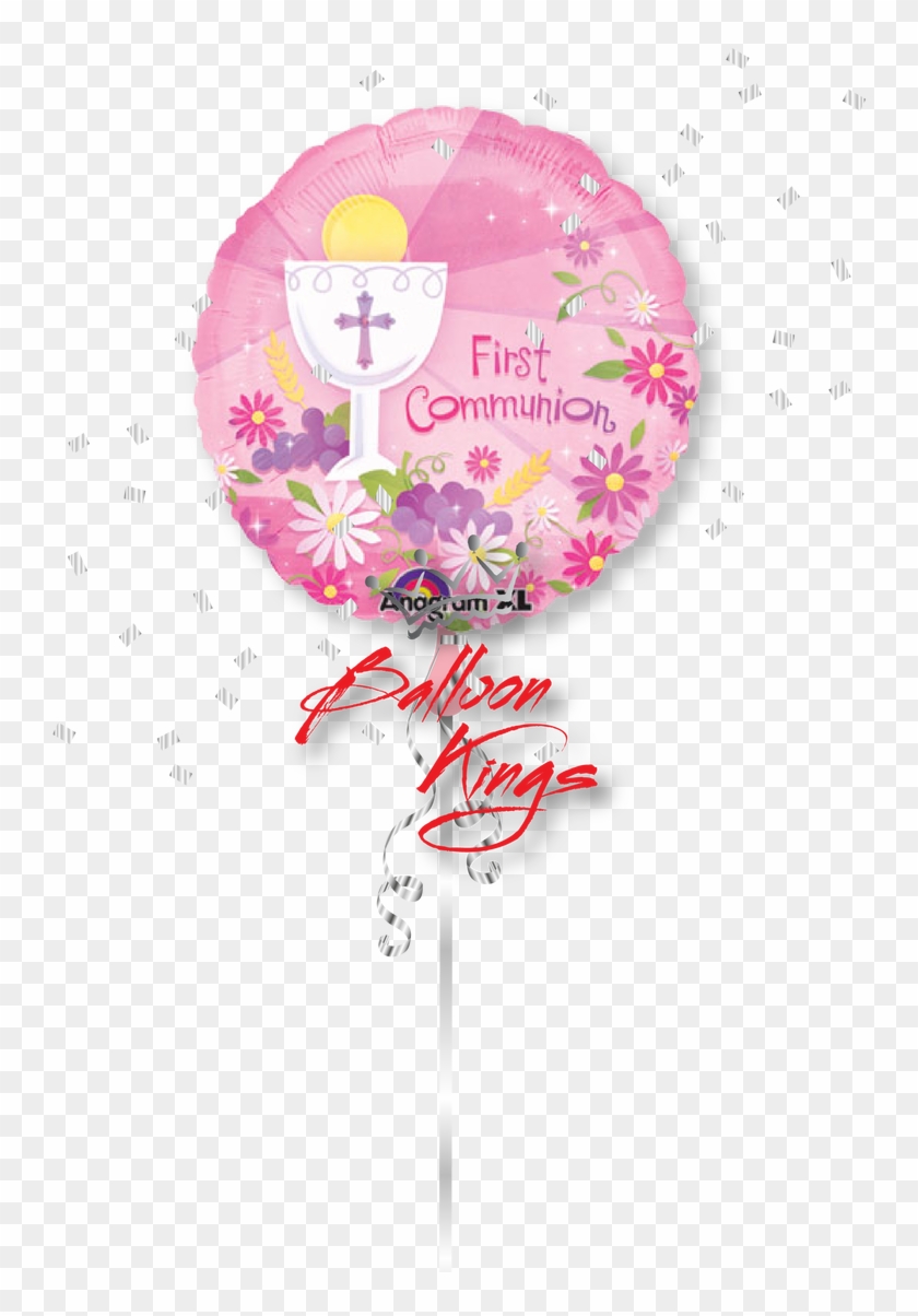 First Communion Chalice Girl - Heart Clipart