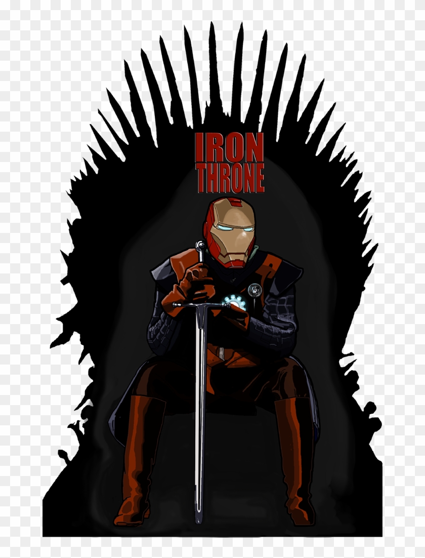 Iron Throne Png - Stark Iron Man Game Of Thrones Clipart