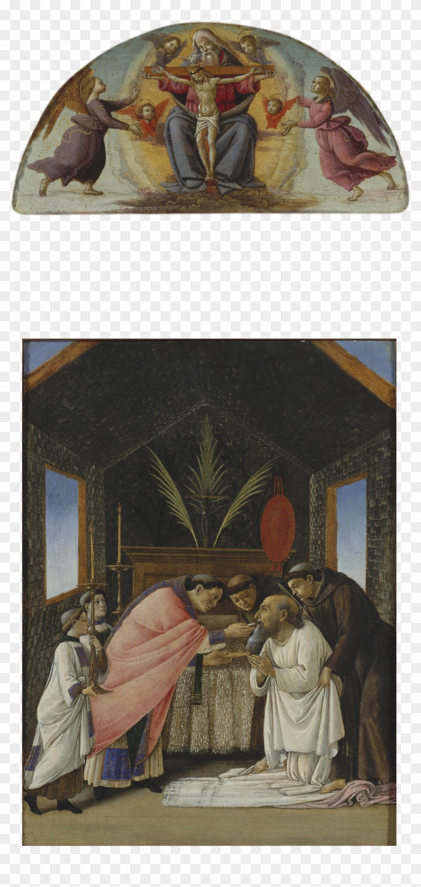 The Last Communion Of St Jerome - Sandro Botticelli The Last Communion Of Saint Jerome Clipart