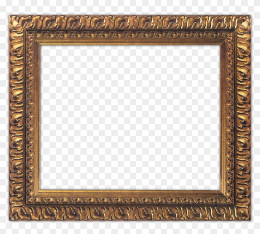 Gold Leaves Rectangle Clipart #1915292