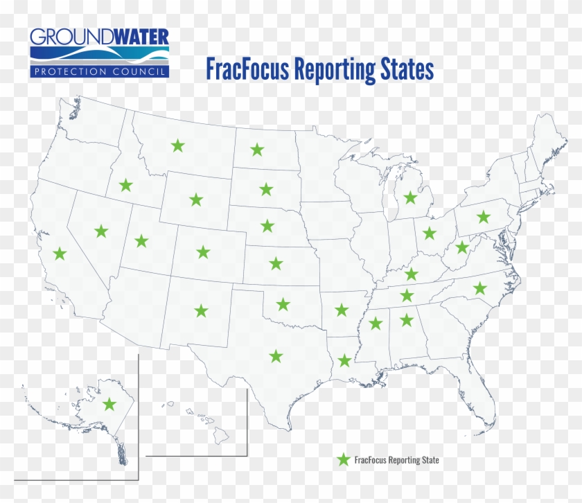 Fracfocus Reporting States 2 7 18 01 Clipart